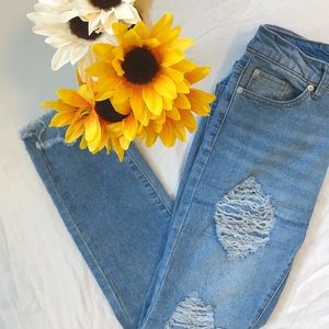 Ashley Mason Distressed Jeans!